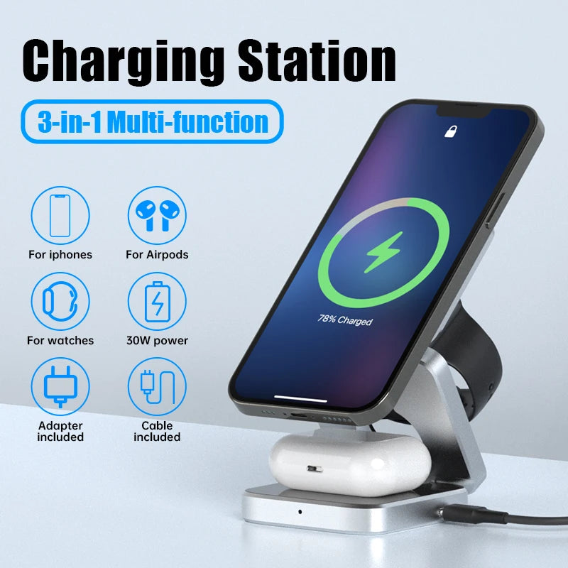 PowiPack - Foldable 3in1 Charger